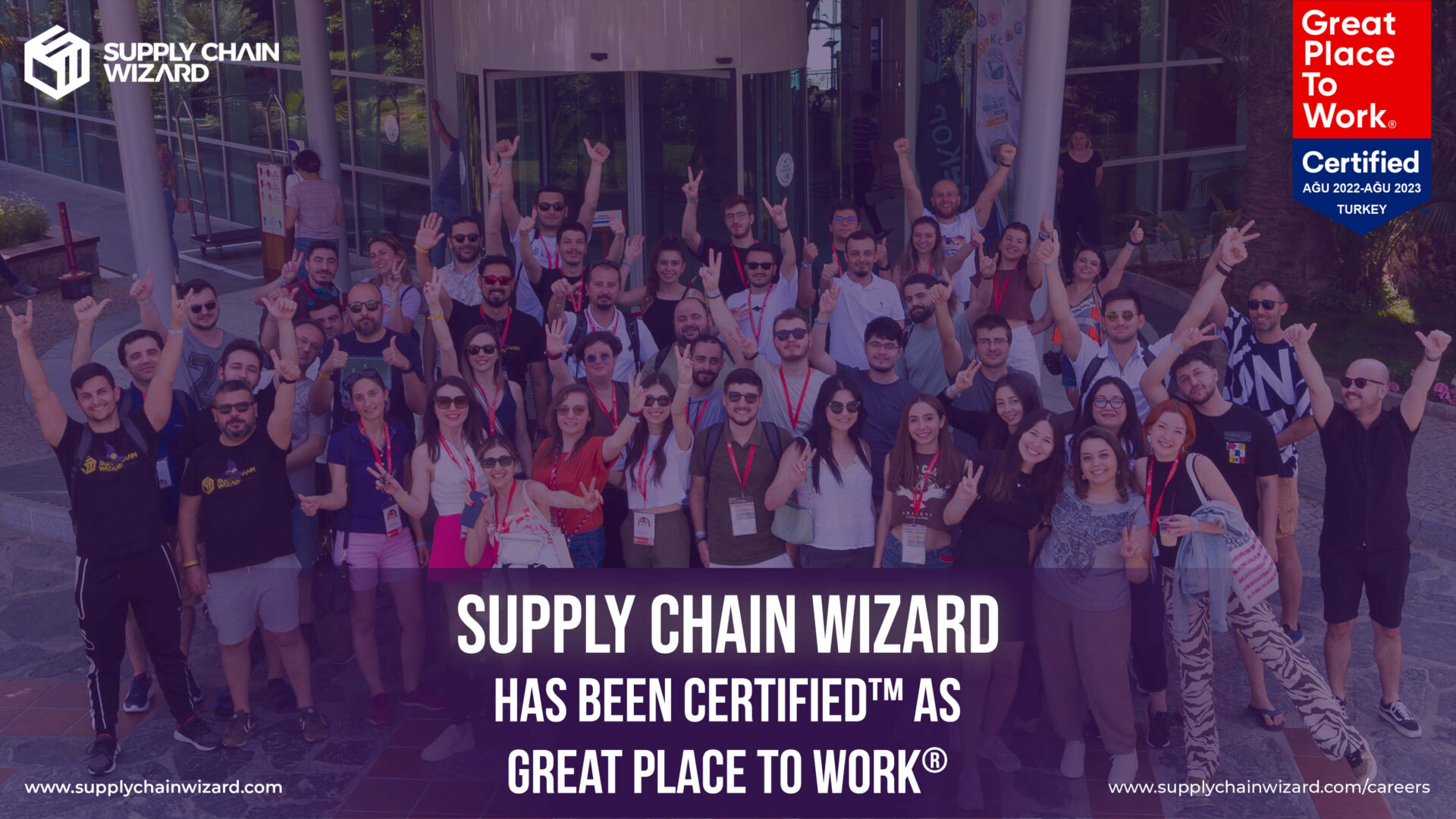 Supply Chain Wizard Has Been Certified™ As Great Place To Work