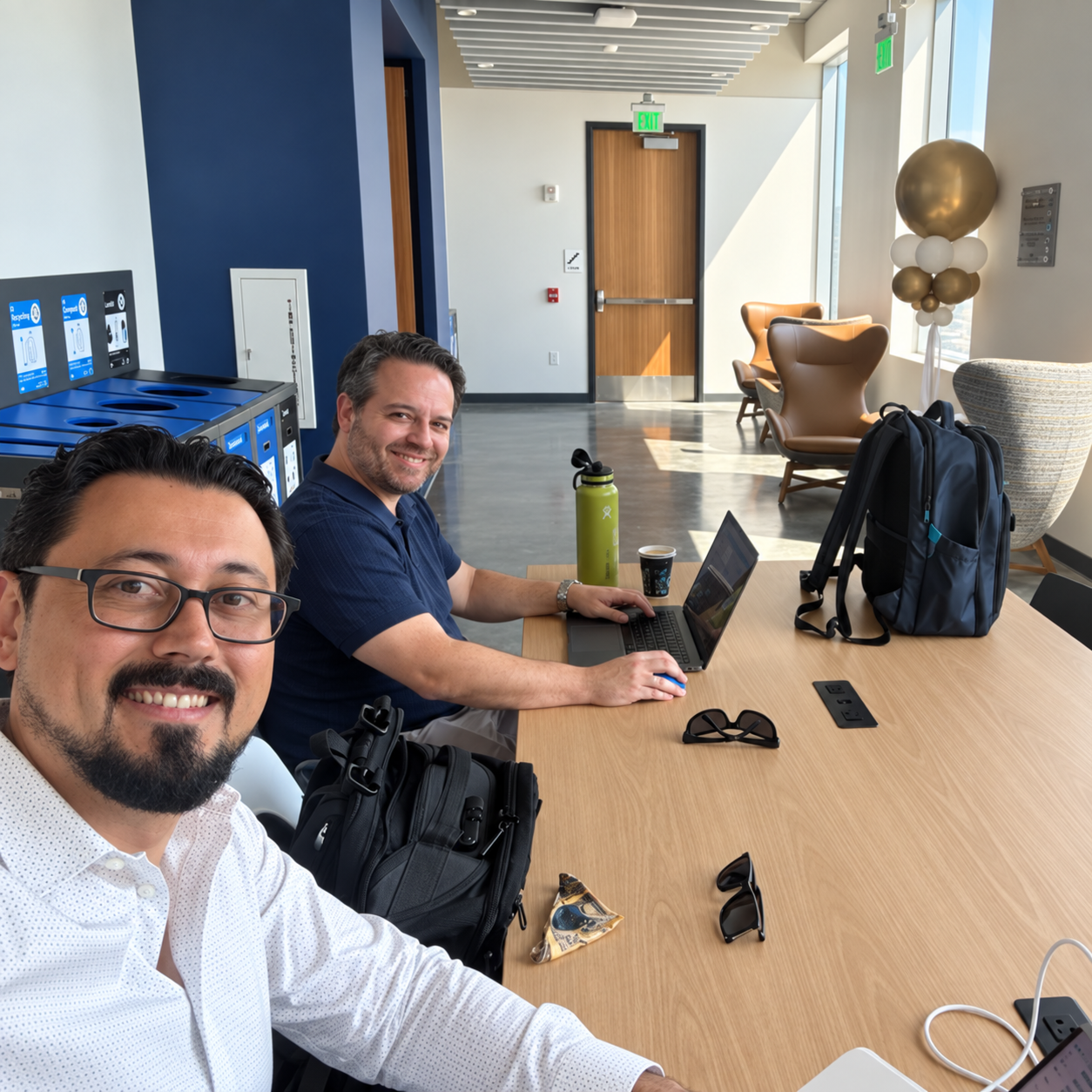 Supply Chain Wizard Lounge seating area