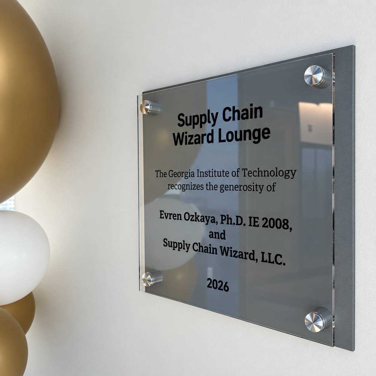 Supply Chain Wizard Lounge at George Tower
